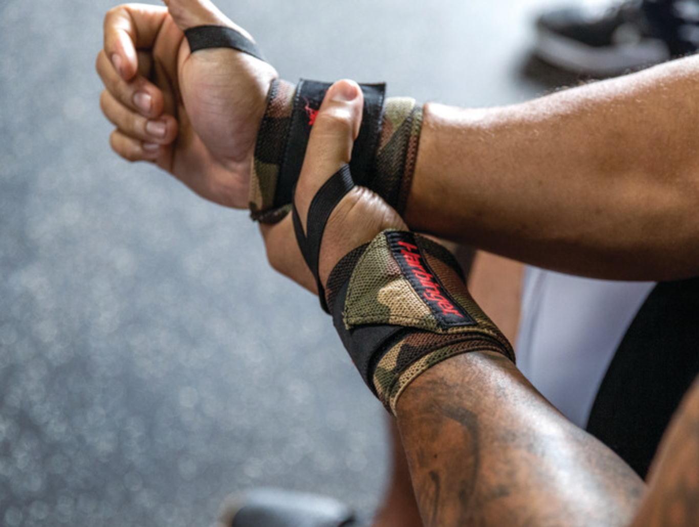 RED LINE WRIST WRAPS - CAMO